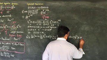 L25.2 Associated Legendre equation: spherical harmonics