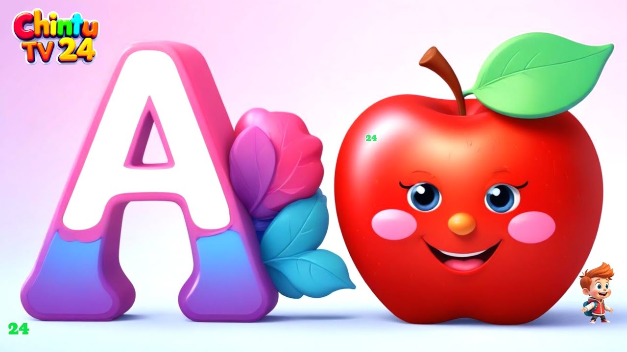 Phonics Song for Kids | A for Apple B for Ball | ABC Alphabet Rhymes ...