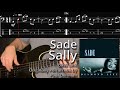 Sade - Sally (Bass Line w/ Tabs and Standard Notation)