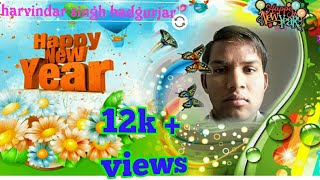 How to make Happy new year photo frame || by hsb tech screenshot 3