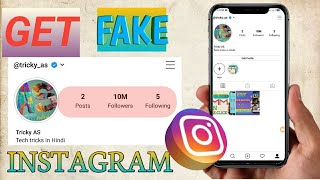 How to create fake instagram|chat| post| story| etc| with verified symbol | in hindi | Tricky AS screenshot 1