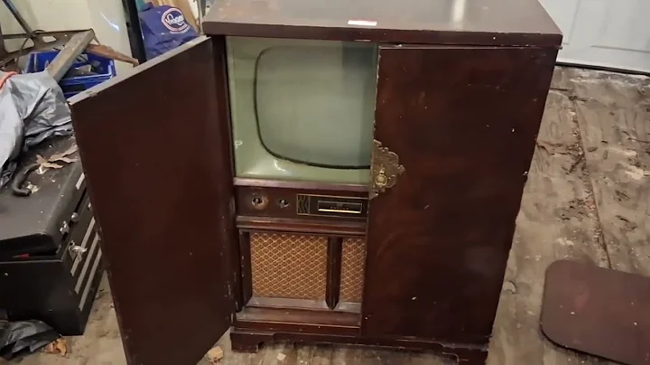 Vintage Philco TV Record Player Combo Initial Checkout Plus Various Updates