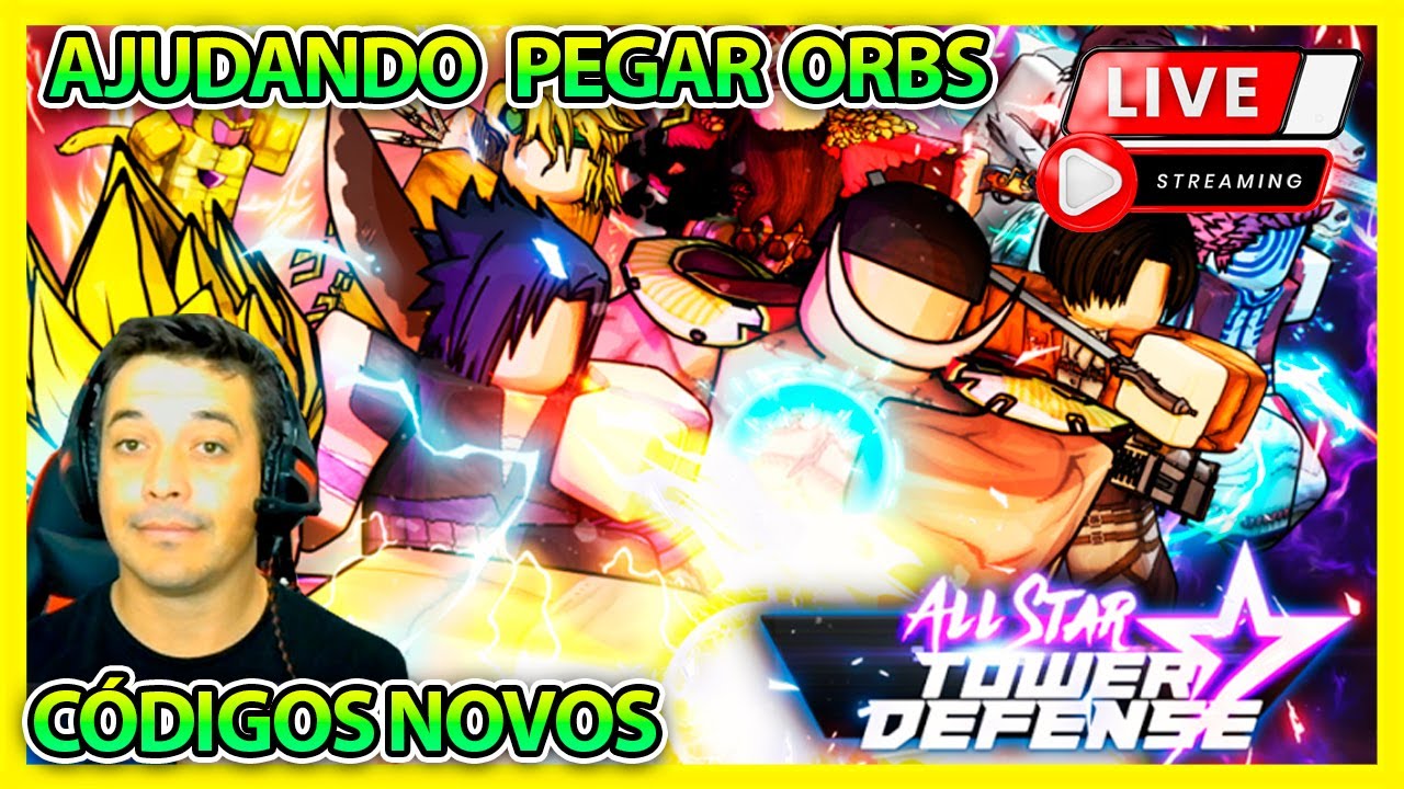 USE o NOVO CÓDIGO e GANHE o *𝗚𝗢𝗞𝗨 𝗗𝗥𝗜𝗣* e GEMAS GRATÍS no ALL STAR  TOWER DEFENSE !! 