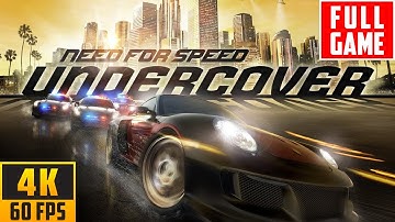 Need for Speed: Undercover (2008) - Full Walkthrough Game - No Commentary (4K 60FPS)