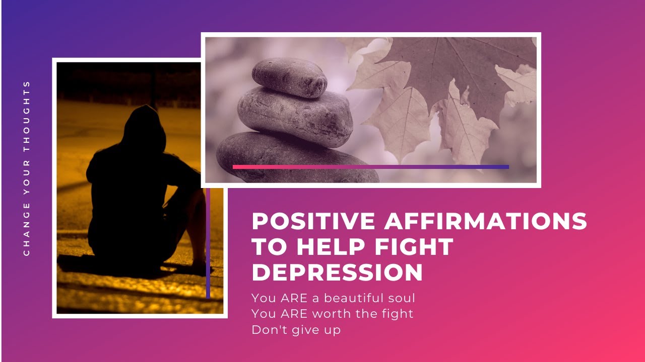 Watch POSITIVE Affirmations to Help Overcome DEPRESSION | HEALING Sadness, Chronic Pain, Anxiety & Fear on YouTube Watch POSITIVE Affirmations to Help Overcome DEPRESSION | HEALING Sadness, Chronic Pain, Anxiety & Fear on YouTube