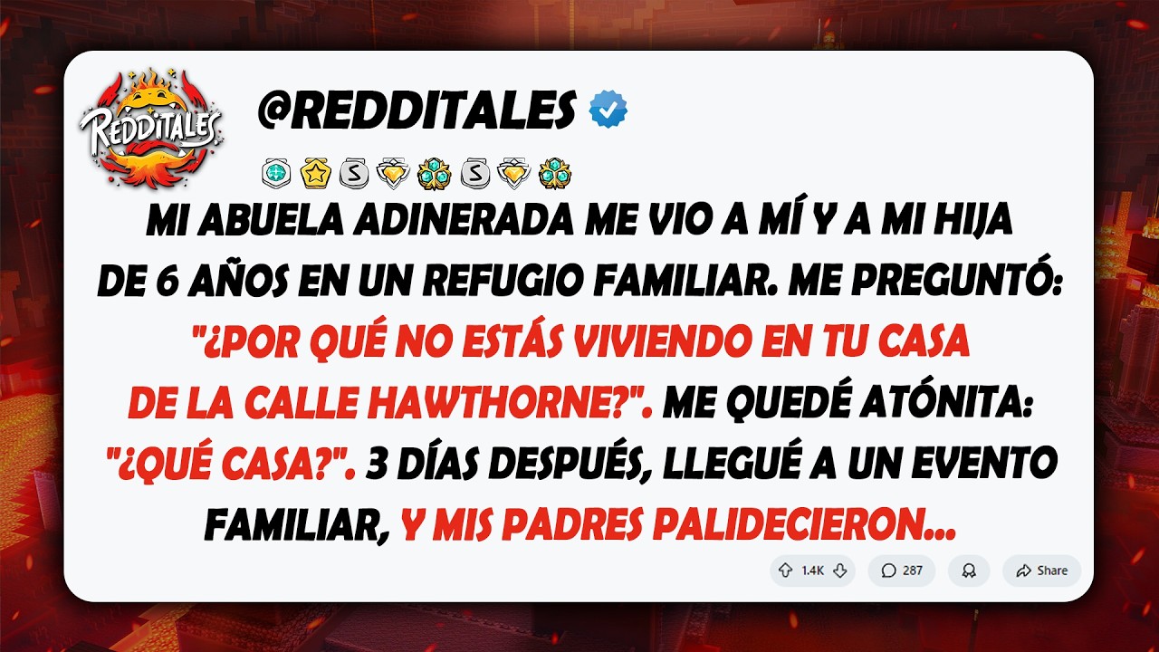 Mi hija de 6 años y yo vivimos en un refugio mientras mis padres alquilaban la casa, y entonces...