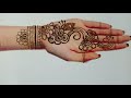 Simple mehandi design