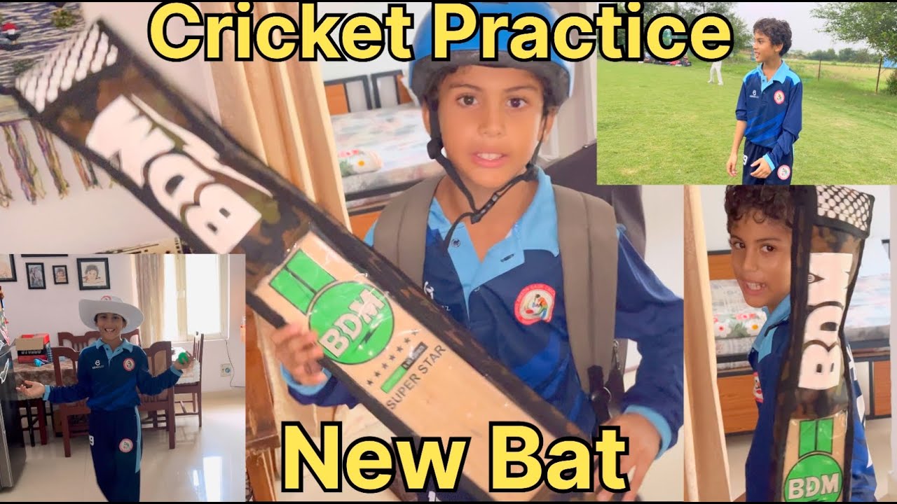 Aaj Naya Bat leke jaa raha hu Cricket Academy 🏏