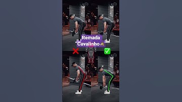 Erros na remada cavalinho! Dicas de exercício na academia #shorts #treino #perderpeso