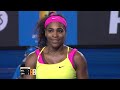 Serena Williams v Maria Sharapova Condensed Match | Australian Open 2015 Final