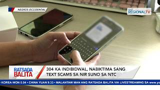 304 ka indibidwal, nabiktima sang text scams sa NIR suno sa NTC | Ratsada Balita