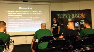 Intern Training Crossfit