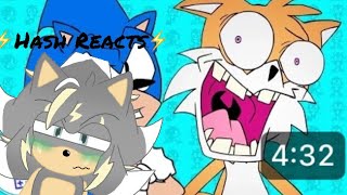 Hash reacts to secret history of sonic and tails!!!