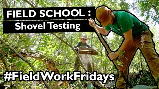 Field School: Shovel Testing #FieldWorkFridays #archaeology #CRM #science #pubarch