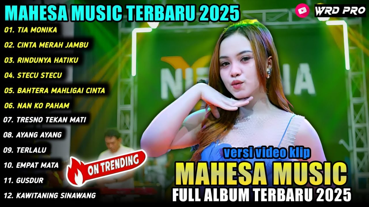 TIA MONIKA - CINTA MERAH JAMBU - Ajeng Febria -- MAHESA MUSIK FULL ALBUM 2025
