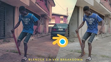 Broken Leg Vfx Breakdown/ Blender 2.8 Showreel /Vfx in Blender