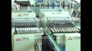 Full-automatic Plastic Cup Thermoforming Line