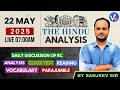The Hindu Analysis | 22 may 2025 | The Hindu NewsPaper Today With MCQs #vocab24