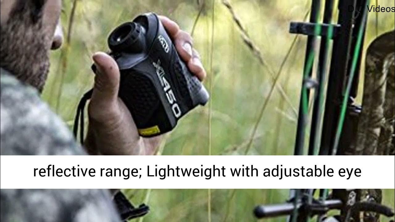 Halo XL450 Range Finder, 450 Yard laser range finder for rifle and bow