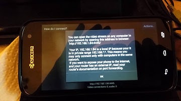 Free software to make your android a surveillance system, or baby monitor.