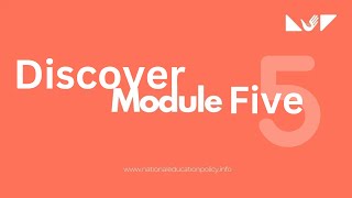 Module 5: Discover