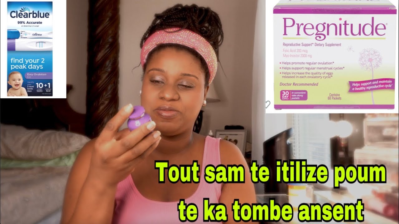 Men tout sam te fe poum te ka tombe ansent apre 11 zan /Epou timoun nan pa tombe anko