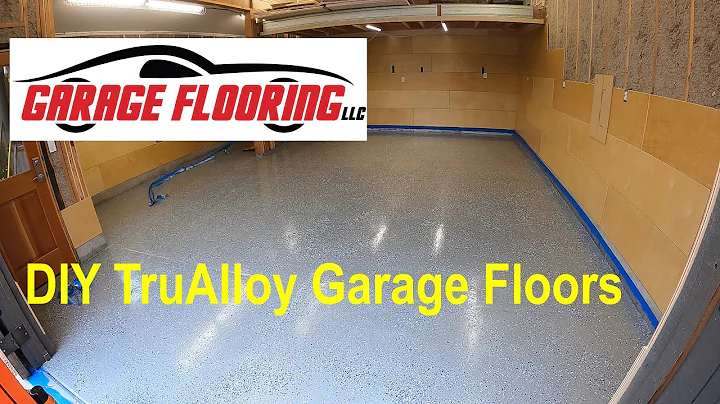Garage Beautiful! Part 1- Finishing Garage Floors   GarageFlooring, LLC TruAlloy