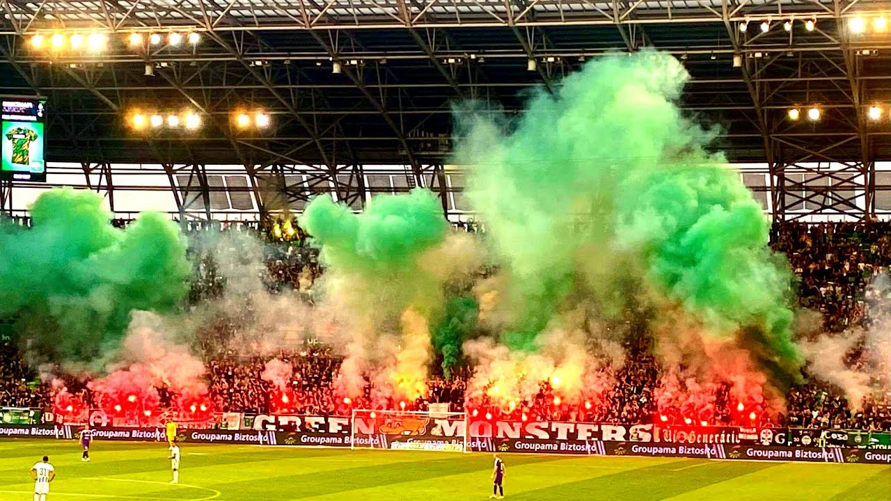 Holy Wars #2: Ferencvárosi TC vs Újpest FC – Pyro On The Pitch.com