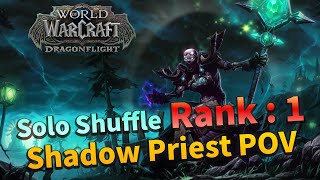 1025 Rank1 Shadow Priest Solo Shuffle Pov - Regiontwcn 0 Win Trading