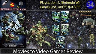 Movies to video games review - tmnt (xbox360, ps2, wii, ngc, pc)