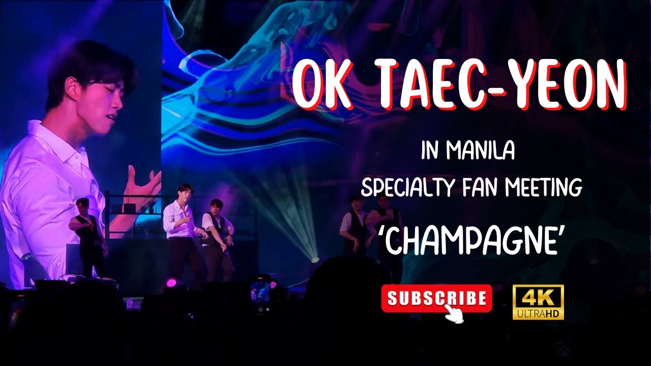 OK TaecYeon performs 2PM Champagne 투피엠 샴페인 LIVE | Asia