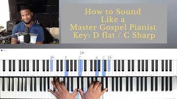 Hoe je klinkt als een meesterlijke gospelpianist | Verander je aanpak | Piano | C-kruis