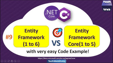 Entity Framework vs Entity Framework Core | C#