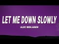 Alec Benjamin - Let Me Down Slowly (Lyrics)