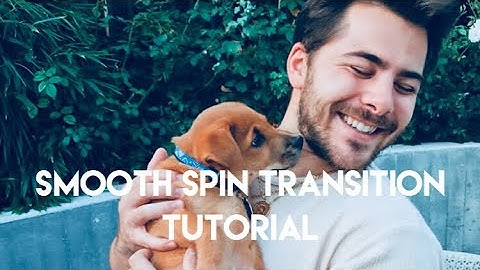 *AE INSPIRED* SMOOTH SPIN TRANSITION ON VIDEO STAR