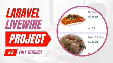 Full Tutorial Laravel Livewire Project "Peta Rasa" | Food Store Website #6