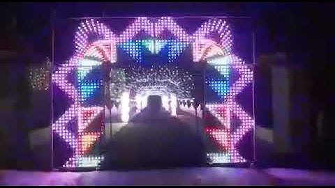 Arch 16x32 x4 pixel LED control