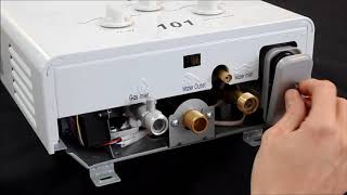 EZ 101 portable water heater by EZ Tankless