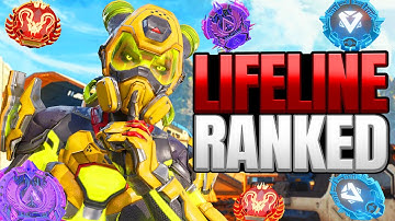 High Level Lifeline Ranked Gameplay - Apex Legends (No Commentary)