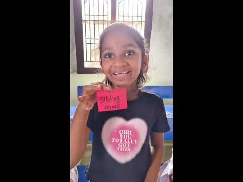 Activity on Who Am I # Grade 1 #