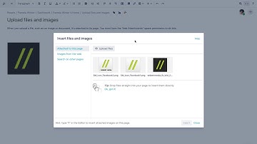 Upload Files and Images - Learn Atlassian Confluence & Linchpin Intranet #18