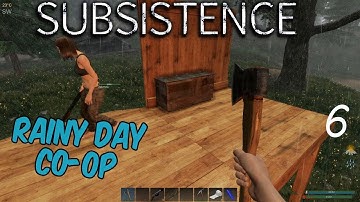 Subsistence: S2-6  Doing a rainy day co-op resource run.