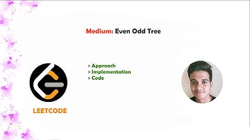 [TREE] 6. Even Odd Tree.