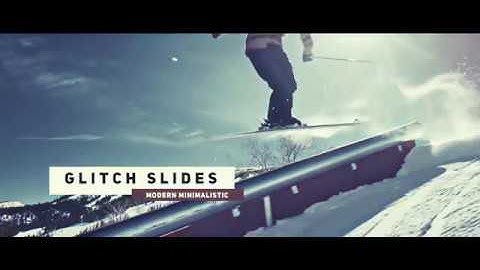 Dynamic Glitch Slideshow After Effects Templates