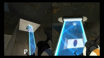 Portal 2 Split Screen Co-op Playthrough Part 6