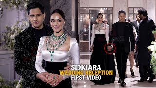 FIRST VIDEO of Sidharth Malhotra - Kiara Advani from their Wedding Grand Reception in Mumbai Today