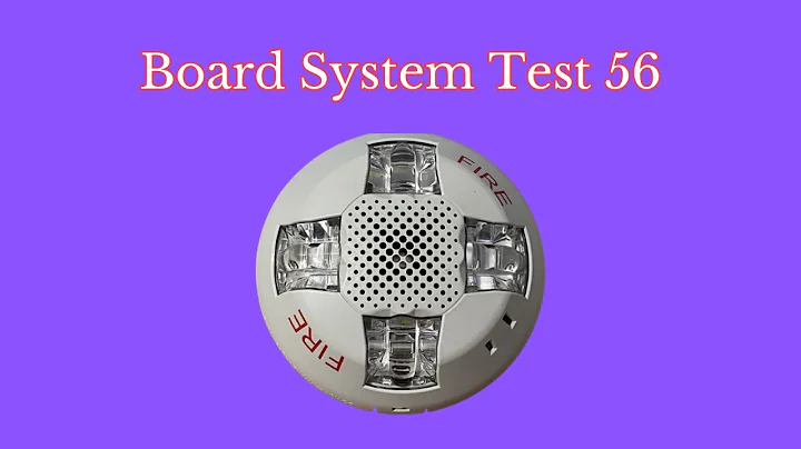 Board System Test 56 with the Fire Lite MS-4424B