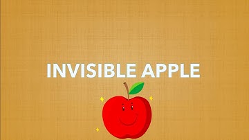 Invisible Apple Riddle🍎🤔