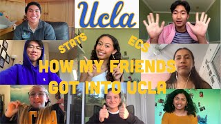 I ASKED UCLA ADMITS HOW THEY GOT IN ~STATS, ACTIVITIES, &amp; ADVICE~