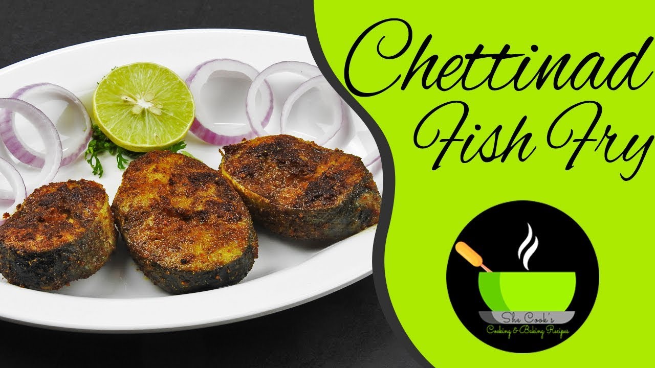 Chettinad Fish Fry | Tawa Fish Fry Recipe | Crispy And Spicy Fish Fry | She Cooks